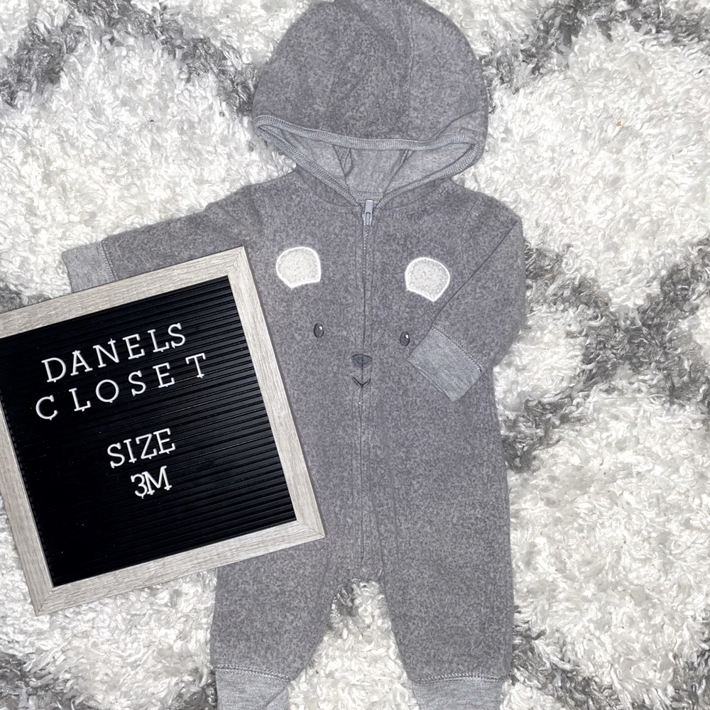 Baby boy teddy bodysuit